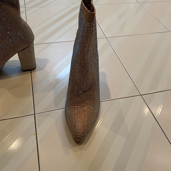 Iridescent stones shimmer bootie - Picture 4 of 4